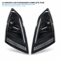 Pour Volvo VNL VNR 2018-2025, ensemble de phares LED 78619542 78619544 84751279, lampe avant de camion 12V