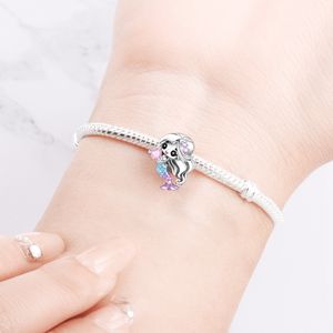 MULA, colgantes y dijes finos para mujer, joyería con cuentas de sirena pequeña de plata con circón para regalos de fiesta - Product Image 5