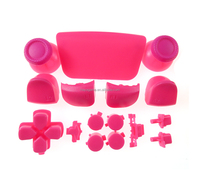 Boutons de haute qualité, 10 couleurs, ensemble complet pour manette PS5, avec boutons de couleur unie, accessoires de jeu