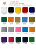 Film vinyle PVC brillant/mat personnalisable résistant aux hautes températures pour vêtements et textiles – Vente en gros