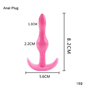 8 تردد سيليكون صدمة كهربائية تلسكوبي الاهتزاز لاسلكي التحكم عن بعد سيليكون المؤخرة الشرج - Product Image 6
