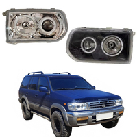 Ensemble de phares à LED pour Nissan Terrano Pathfinder R50 1995 - 2002, phares Angel Eyes, projecteur DRL, clignotants