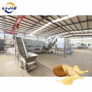 500 kg/saat otomatik taze kesilmiş patates cipsi üretim hattı lays cips pringles jacker yürüyüşe cips Chipsy üretim hattı fiyatı - Product Image 1
