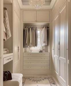 Lady Walk-In Wardrobe Diseños modernos Alta calidad Buen precio Dormitorio Armario de almacenamiento - Product Image 5