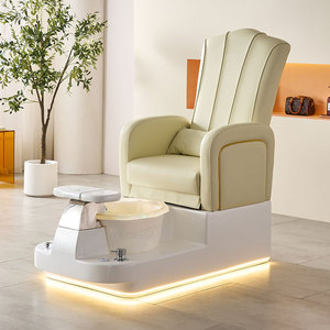 Sillón Multifuncional para Salón de Uñas, Ajustable, Reclinable, con Spa para Pies, Masaje y Pedicura - Product Image 1