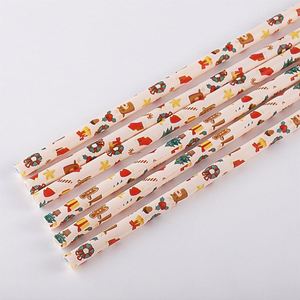 Nouvelle Arrivée Pailles Imprimées Série Noël en Plastique PP pour Gobelets, Fêtes et Festivals – Accessoire de Paille à Boire Jetable - Product Image 3