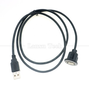 <span class=keywords><strong>Cavo</strong></span> di Prolunga <span class=keywords><strong>USB</strong></span> Impermeabile da 1m/2m con Connettore Maschio-<span class=keywords><strong>Femmina</strong></span> per Cruscotto Auto - Product Image 3