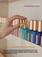 Kit de vernis à ongles en gel HEMA TPO TMRTA Ladai, 160-188 couleurs, séchage rapide, grande palette, usage professionnel, kit gel UV, nuancier inclus.