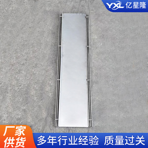 304 Stainless Steel Linear Drainage Ditch 200x50x1000mm U-Shaped Trench With Slotted Cover Industrial Water Trough - Product Image 5