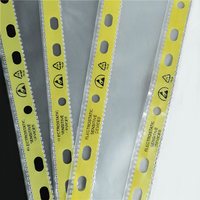 Carpeta de presentación antiestática permanente de 11 orificios, estuche para archivos de 0.08 mm para A3/A4, para salas limpias de 100 niveles