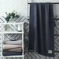 Serviette de bain professionnelle en coton gaufré, super absorbante, séchage rapide, serviette de plage nid d'abeille pour hôtel et spa