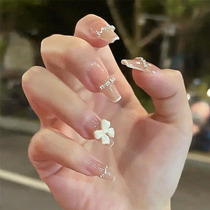 Vente en gros de 24 pièces de <span class=keywords><strong>faux</strong></span> <span class=keywords><strong>ongles</strong></span> en <span class=keywords><strong>gel</strong></span> acrylique ABS en forme d'amande, réutilisables, de haute qualité, durables pour la décoration des <span class=keywords><strong>ongles</strong></span>, la manucure - Product Image 5