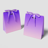Sacs de courses en carton avec poignée et fermeture auto-agrippante, personnalisables (couleur et logo), durables, pour la vente au détail