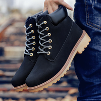 Bottes de Sécurité Antichoc pour Hommes, Robustes avec Embout en Acier, Chaussures de Travail en Cuir pour l'Industrie et la Construction
