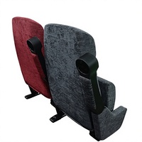 LEADCOM L-C01 Sièges de cinéma pliables modernes en tissu avec cadre en acier pour la vente