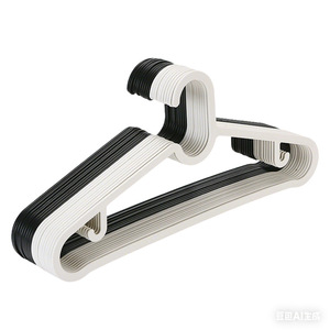 Plastic clothes hangers for adults, suitable for both dry and wet use, non-slip, non-marking, and non-bulging. Wholesale - Product Image 5