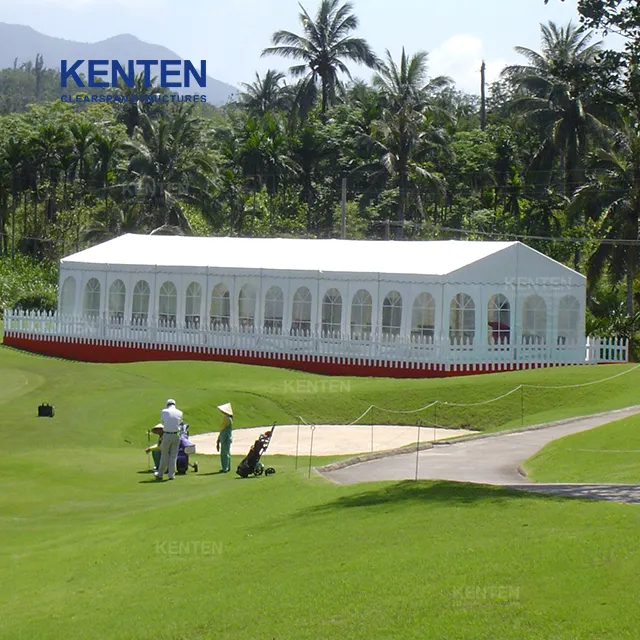 Grande tente commerciale blanche d'extérieur à fenêtre 20x40 20x50 30x40 30x50 30x60 tente d'événement de mariage tente de location de fête avec fenêtres