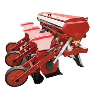 Venta al por mayor personalizado caminar tractor cuatro ruedas suspendido 3 filas 4 filas 5 filas 6 maíz soja precisión sembradora máquina