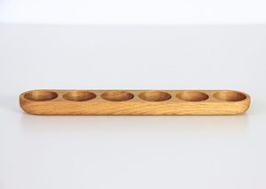 Plateau de rangement pour œufs en bois écologique, 6 compartiments, pour œufs durs, idéal pour les buffets de petit-déjeuner des restaurants, en provenance du Vietnam - Product Image 2
