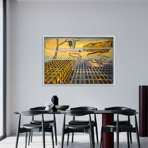 Impression sur toile de Salvador Dalí : La désintégration de la persévérance, toile encadrée blanche - Product Image 3