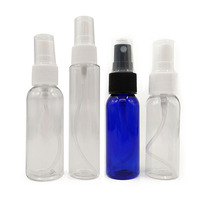 Bouteille pulvérisateur PET colorée 1oz 2oz 3oz 4oz 5oz 30ml 50ml 80ml 100ml 120ml 150ml 180ml à brume fine pour maquillage et eau