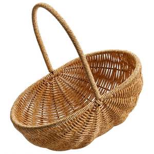 Panier de pique-nique, réservoir d'eau, poignées robustes, essentiels pour la buanderie, nouveau design, paniers muraux en jacinthe pour légumes et <span class=keywords><strong>fruits</strong></span>, pique-nique complet - Product Image 5