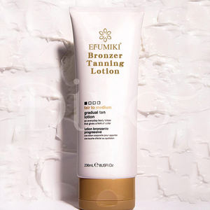 Loción de bronceado a base de hierbas personalizada de fabricante, extensor de bronceado rosa justo a medio para Body Fair, loción de bronceado natural medio - Product Image 2