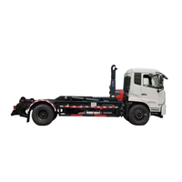 Camion à ordures Dongfeng 16m avec boîte de vitesses manuelle, moteur diesel, bras de ramassage, compacteur hydraulique mobile pour l'élimination des déchets municipaux