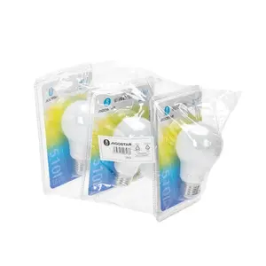 หลอดไฟ LED A60 E27 6W, ประหยัดพลังงาน, 800 ลูเมน, แสงสีขาว, เหมาะสำหรับการใช้งานทั่วไปและการตกแต่งบ้าน - Product Image 3