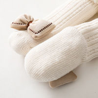Vente chaude Nouveau-né Fantaisie Dentelle Bowknot Bandeau et Chaussettes Bébé Coffret Cadeau