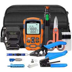Kit d'outils FTTH pour fibre optique, cisaille à fibre optique, mini mesureur de puissance optique 4 en 1 avec localisateur de défauts visuels 30 mW, kit de fibre optique - Product Image 1