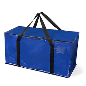 जिपर पतली तह बैग के साथ अनुकूलित यात्रा भंडारण बैग बड़ी क्षमता ओक्सफोर्ड कपड़े भंडारण बैकपैक बैग बैग