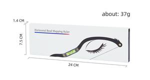 Regla de Línea de Flecha para Maquillaje Semipermanente, Herramienta de Medición de Hilo para Mapeo de Cejas y Microblading - Product Image 5