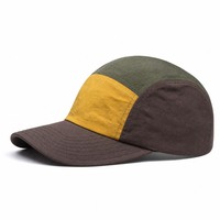 Casquette de baseball à 6 panneaux, colorée, respirante, avec boucle en métal, logo personnalisé