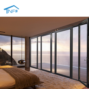 Panoramisch Vouw Deur Aluminium Glas Tuin Huis Vouwen Deur - Product Image 3