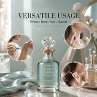 Huile de parfum en flacon élégant, douce pour la peau, parfum léger et apaisant pour les rendez-vous et la chambre à coucher – Vente en gros usine OEM ODM