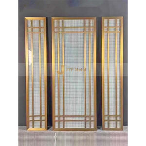 ANW440 Solutions d'écran en acier inoxydable sur mesure pour le projet d'ingénierie de conception de restaurants et de lobby - Product Image 1