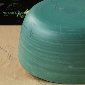 Fabricant d'équipement d'origine Ensemble de récipients de stockage de cuisine de style classique fabriqués à la main respectueux de l'environnement Bols couverts en bambou laqué jetables - Product Image 3