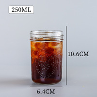 Tasse à café globe de neige 30 oz & 20 oz avec couvercle en bambou et pailles gobelet en verre