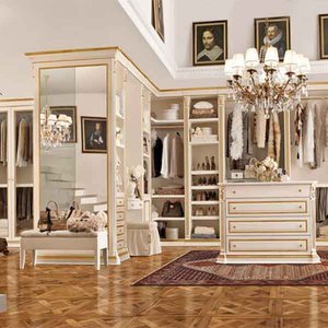 Sistema de armarios integrados modernos Diseños de muebles Puerta corredera de lujo Armario de almacenamiento de pared Armario de madera <span class=keywords><strong>para</strong></span> muebles de <span class=keywords><strong>dormitorio</strong></span> - Product Image 2