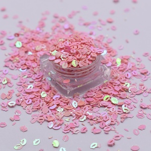 2022วันวาเลนไทน์เซ็กซี่ริมฝีปากรูปร่าง Glitter ร่างกายเล็บ Glitter ตกแต่งงานแต่งงาน - Product Image 2