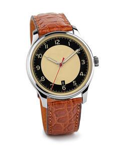 Reloj Deportivo para Hombre Ronda con Correa Milanesa de Cuero y Zafiro, Acero Inoxidable 316L, Movimiento Mecánico, Resistente al Agua - Product Image 3