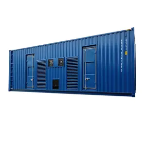 800kW 1000kVA Container Silent Natural Gas Generator Set Powered By Weichai Baudouin 12M33D900E310NG Gas Engine