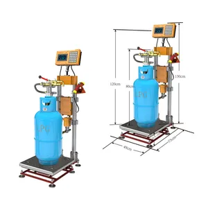 LPG Cylinder Refilling Scale Machine Automatically Save Records