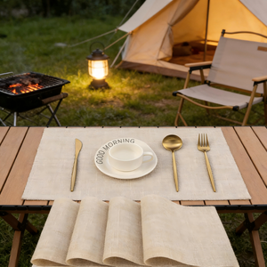 Tovagliette Classiche Europee Antiscivolo Resistenti al Calore in Vinile Intrecciato Ecologiche Lavabili in Plastica per Uso in Bar - Product Image 6