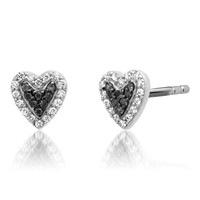 Milskye bijoux de mode de style propre pour les femmes 2024 14K or 925 argent méchant petit coeur rubis diamant boucles d'oreilles