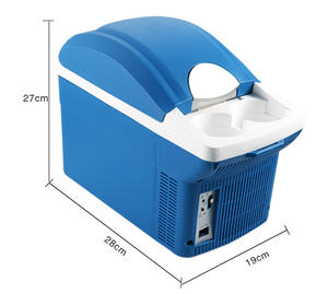 Réfrigérateur 8L pour voiture et usage domestique, réfrigérateur de camion 12v, <span class=keywords><strong>mini</strong></span> réfrigérateur pour soins de la peau 12V/DC 220V/AC - Product Image 4