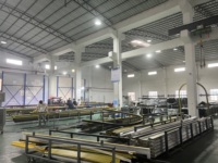 Fenêtres à battants en aluminium et verre AMJ à haute efficacité énergétique NFRC pour villas et maisons, avec moustiquaires, style ouverture fixe