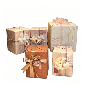 Customizable Blank <b>Gift</b> <b>Box</b> <b>Plain</b> Cardboard <b>Box</b> For Diy Decoration Personalized <b>Gift</b> Design - Product Image 1