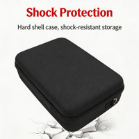 Étui de rangement portable pour téléphone portable de haute qualité en EVA, multi-emplacements, antichoc, anti-rayures
